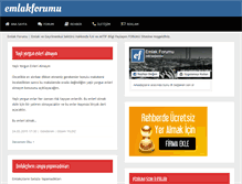 Tablet Screenshot of emlakforumu.com